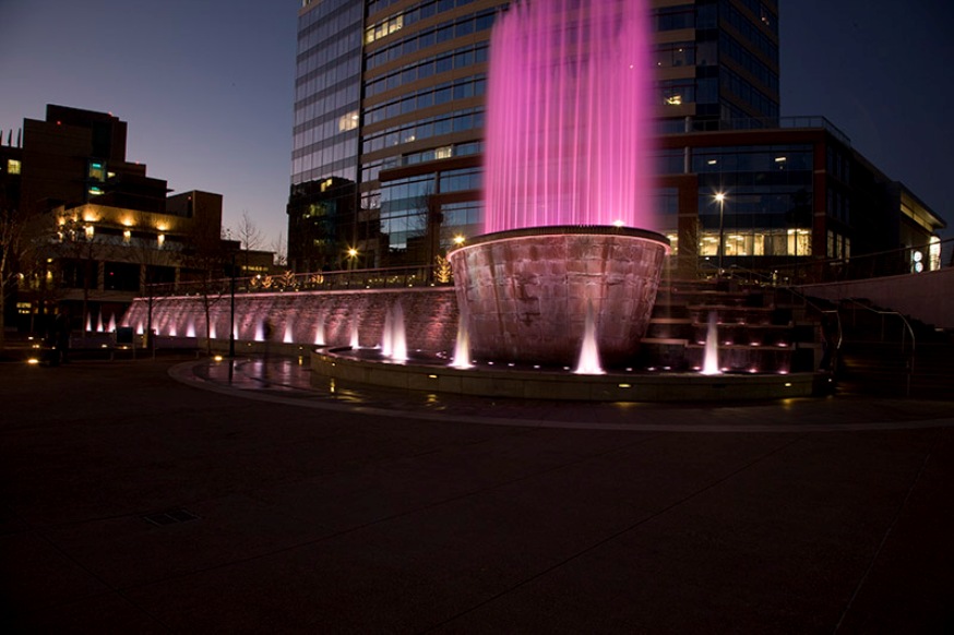 Woodlands Waterway Square Park and Fountain 1