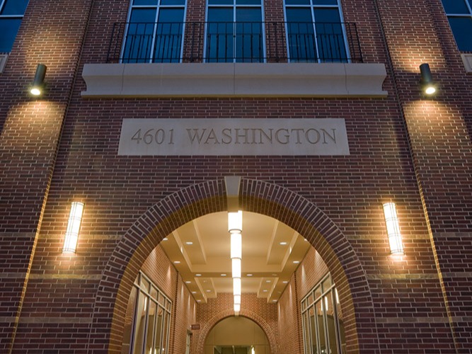 4601 Washington Retail and Office Center with Parking Garage